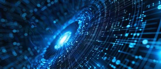 Dynamic Abstract Representation of Data Streams in a Cosmic Setting During the Digital Age