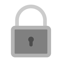 Lock Vector Flat Icon Design