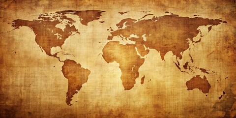 Fototapeta premium Warm vintage on earth tone textured canvas, vintage, warm,earth tone, textured, canvas, retro, aged, rustic, cozy