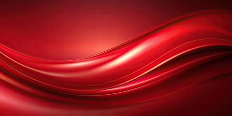 Obraz premium Abstract red background with soft gradients, perfect for adding a touch of elegance to any design project, abstract, red