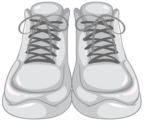 Pair of White Sneakers