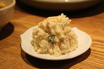 Japanese potato salad in Kyoto, Japan