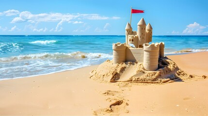 castle, tower, architecture, sand, beach, travel, sea, building, sandcastle, church, sky, cathedral, landmark, fantasy, temple, tourism, summer, paris, fort, sculpture, city, water, ancient, monument,
