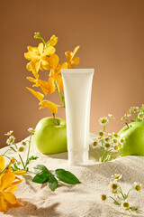 FLOWER FRUIT AND SAND