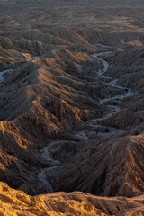 Sunset over Anza-Borrego