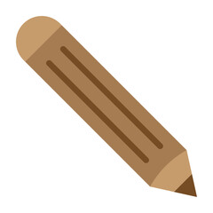 Pencil Vector Flat Icon Design