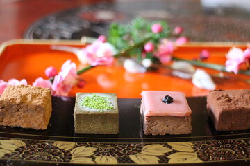 Japanese chocolate in Kyoto, Japan