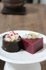 Yokan (Japanese sweets) in Kyoto, Japan