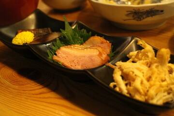Obanzai (traditional style of Japanese cuisine native to Kyoto) in Kyoto, Japan