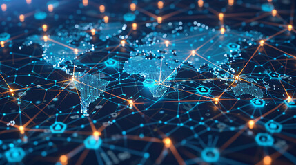 Global Blockchain Network: Decentralized Cryptocurrency Transactions Worldwide