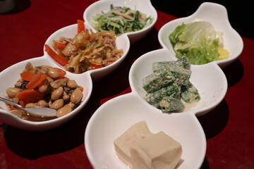 Obanzai (traditional style of Japanese cuisine native to Kyoto) in Kyoto, Japan