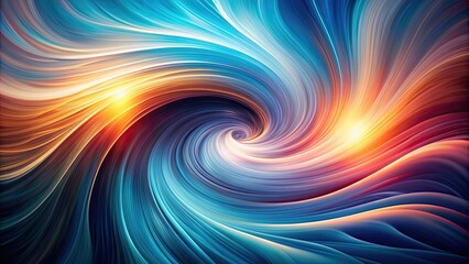 Obraz premium Abstract background with swirling waves, abstract, background, wavy, flowing, design, pattern, texture, vibrant, colorful