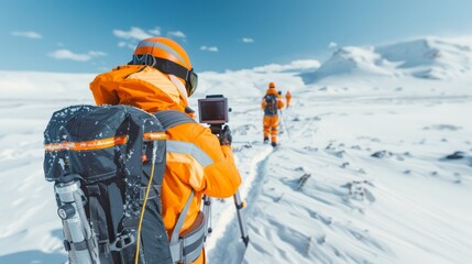 High-precision GPS for geological surveys, mapping, scientific instruments.