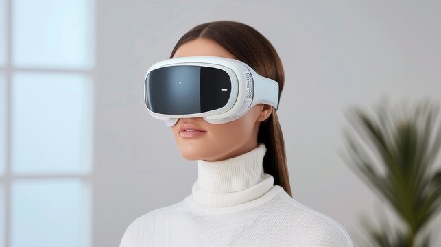 Integrated meditation guides in smart eye mask for stress relief and wellness wearables.