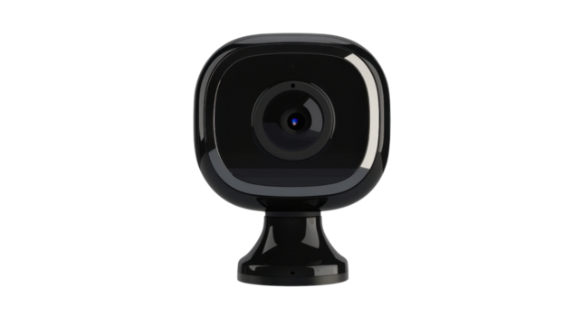 Webcam on transparent background 