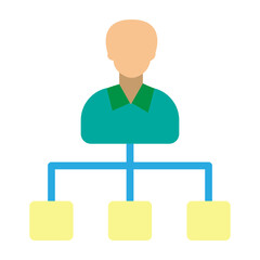 Diagram Vector Flat Icon Design