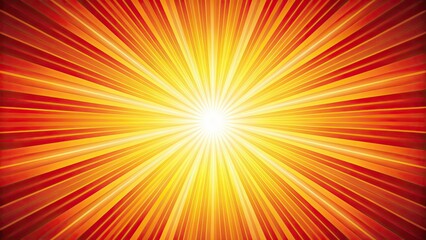 Fototapeta premium Abstract sunburst background with red, orange, and yellow colors, sunburst, abstract, background, red, orange, yellow