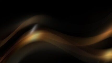 Abstract background with soft brown and black wavy lines.