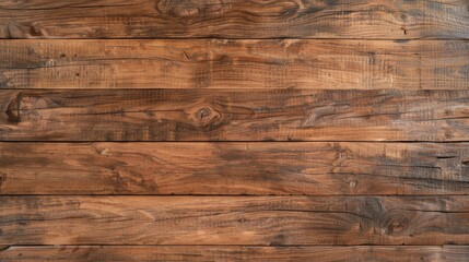 Fototapeta premium Weathered teak wood texture with golden tones and tropical aesthetic featuring a deep depth of field and rustic natural surface details This background image is perfect for design decor