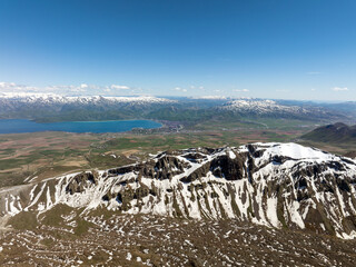 Nemrut Lake is the second largest crater lake in the world and the largest in Turkey and tatvan province
