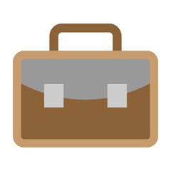 Briefcase Vector Flat Icon Design