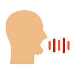 Speech Vector Flat Icon Design