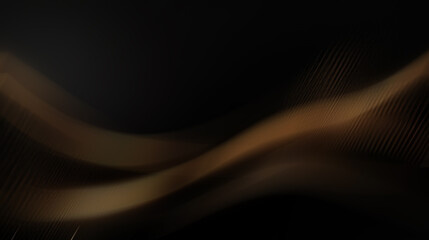 Abstract dark background with brown wavy lines.