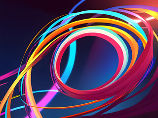 abstract colorful background,Ai generated 