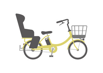 子乗せ電動自転車（後ろ乗せ）