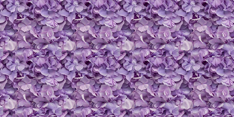 a densely packed pattern background of lavender petals completely covering the surface