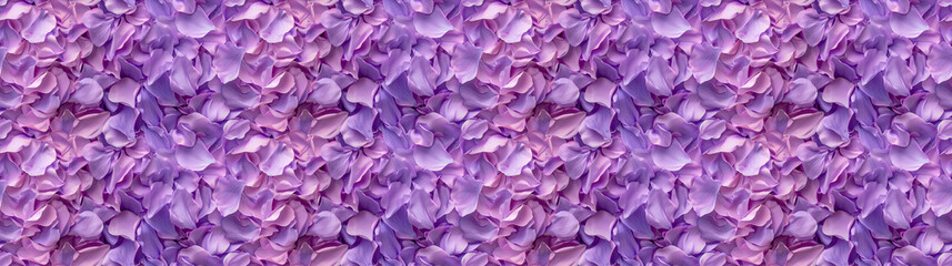 Fototapeta premium a densely packed backgeound of lavender petals completely covering the surface