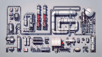 Comprehensive Natural Gas Processing Plant with Diversified Industrial Components