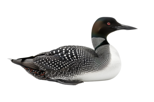 Common Loon, Gavia immer, Bird, Wildlife, Nature, Animal, Water, Lake, Sea, Waterbird, Aquatic, Feathers, Black and White, Red Eyes,