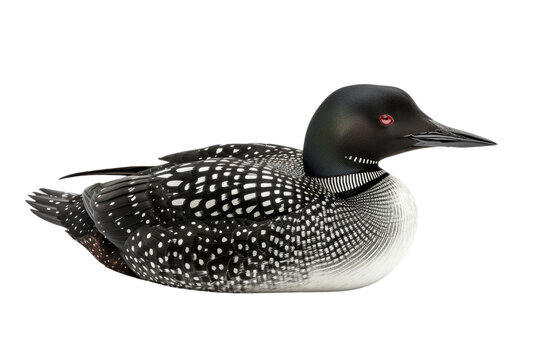 recommend clip art: Common Loon Bird