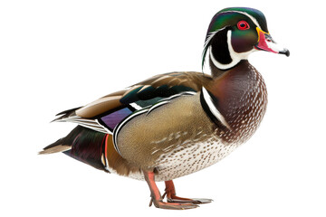 Fototapeta premium Male Wood Duck Portrait