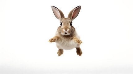 Fototapeta premium rabbit isolated on white