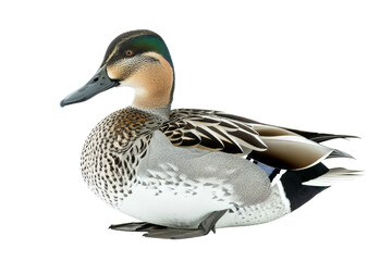 Green-winged Teal Duck Portrait