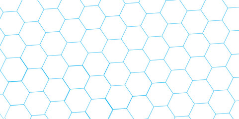Abstract white background with hexagons. modern hexagon polygonal pattern background vector. seamless bright white abstract honeycomb background.	
