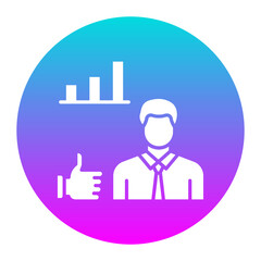 Motivation vector icon. Can be used for Business Training iconset.