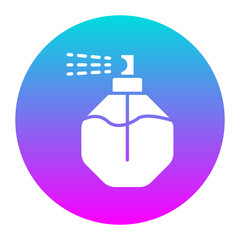 Perfume vector icon. Can be used for Skincare iconset.