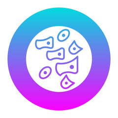 Skin Cell vector icon. Can be used for Skincare iconset.