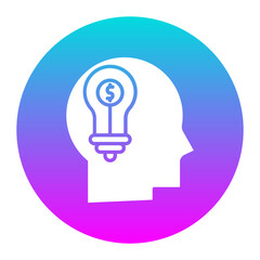 Ideas vector icon. Can be used for Home Based Business iconset.