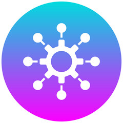 Network Integration vector icon. Can be used for Networking iconset.