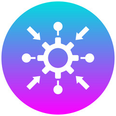 Network Integration vector icon. Can be used for Networking iconset.
