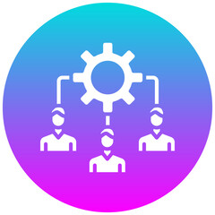 Network Management vector icon. Can be used for Networking iconset.