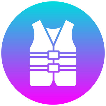 recommend clip art: Life Jacket vector icon. Can be used for Ocean iconset.