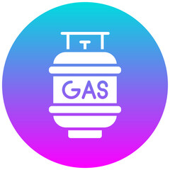 Gas vector icon. Can be used for Manufacturing iconset.