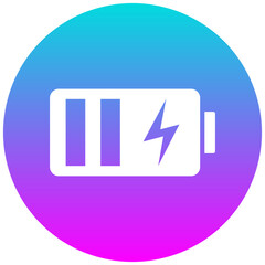 Charge Battery vector icon. Can be used for Battery and Power iconset.