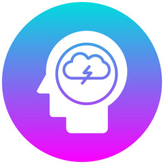 Tension vector icon. Can be used for Archery iconset.