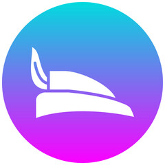 Hat vector icon. Can be used for Archery iconset.